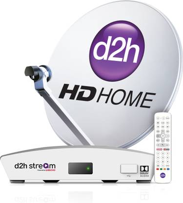D2H Smart+ Steam Android Set Top Box | 4599 Pe 5000 Recharge Malamaal | Jackpot Offer | Instant Recharge Worth Rs3000 | HD DTH Connection + 6 OTT Apps
