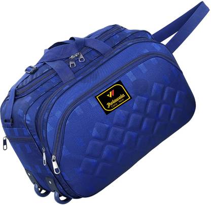 60 L Strolley Duffel Bag - Navy Blue - Regular Capacity Duffel With Wheels (Strolley)