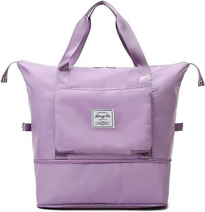 Prievado Nylon 285 Cms Travel Duffle Bag Expandable Folding Travel Bag for Women Waterproof Multipurpose Bag