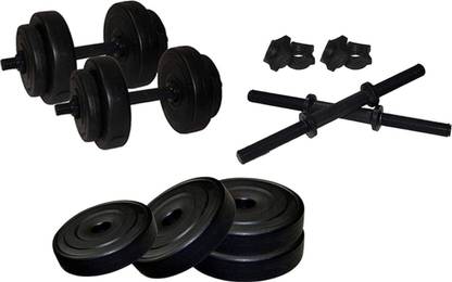 HouseOfCommon 5 KgX4 Premium Weight Plates, Home Gym Dumbbell Set For Exercise, Adjustable Dumbbell