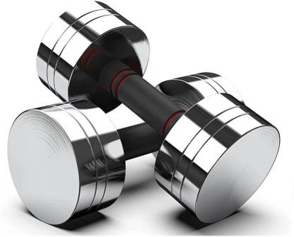 Kiraro Steel Dumbbell Set 7.KG X 2 PCS, 1 Pair Dumbbells, Steel Dumbbells, Fixed Weight Dumbbell