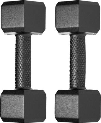 Protoner Hex 8Kg (4Kg+4Kg) Fixed Weight Dumbbell