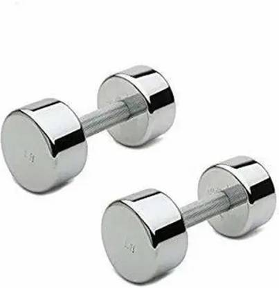HouseOfCommon PVC , 1 Pair, Hex , Home Gym 5KGS X 2PCS Fixed Weight Dumbbell