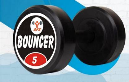 SFZ Single Bouncer Dumbbell 5kg / 5kg×1=5 / Home Gym Exercise Dumbbell [5kg] Fixed Weight Dumbbell