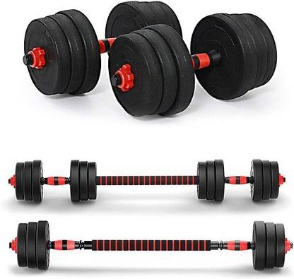 AMAN FIT 12.5 kg Convertible Dumbbells Kit 12 Kg For Home Gym Home Gym Combo