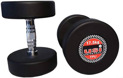 usi Dumbbells , Dumbbell Set , Force TPU Dumbbell (PUDB) Fixed Weight Dumbbell