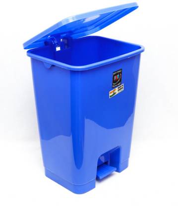 KKR INDUSTRIES RECTANGULAR PLASTIC PEDAL BIN 30 LITRES Plastic Dustbin