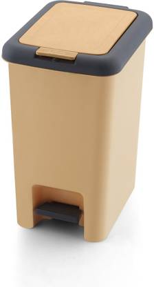DASOHAM Modern Paddle Dustbin With Easy Detachable Bucket Big Size Trash bin Plastic Dustbin