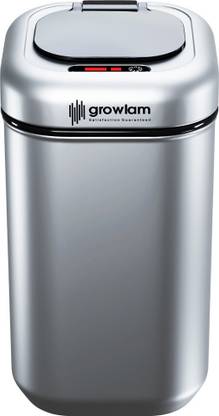 Growlam Automatic Dustbin for Home & Office, Infrared Sensor Smart Dustbin, Touchfree 9L Plastic Dustbin