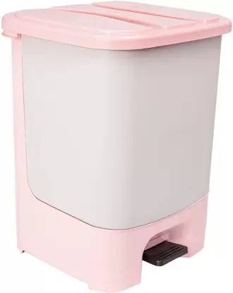 Prosac 18 L Modern Step On Dustbin With Lid For Kitchen Plastic Dustbin