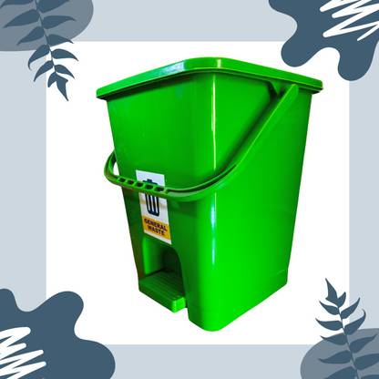 Shrey DB15G Plastic Dustbin
