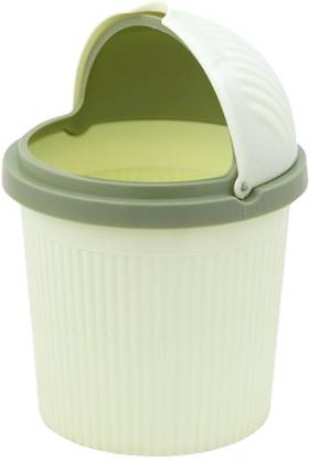 GALOOF Table Top Portable Swing Lid Dustbin for home & Office Plastic Dustbin Plastic Dustbin