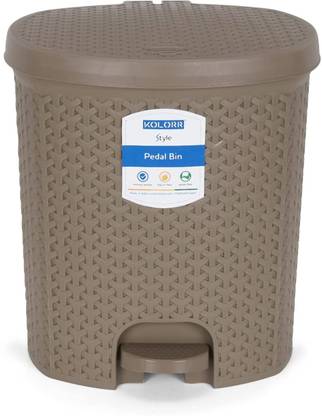 KOLORR Magnum 6L Pedal Dustbin /Trash Can/Garbage Waste Bin with Lid for Home, Kitchen Plastic Dustbin