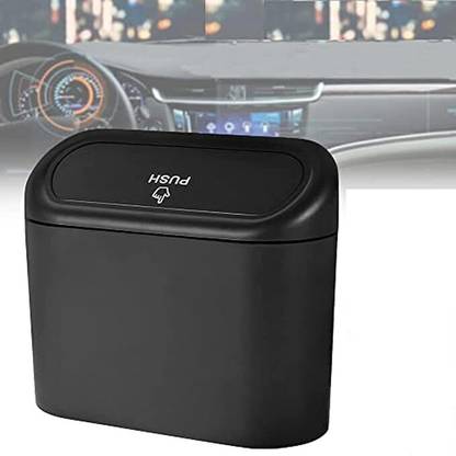 HRK Enterprise Car Trash Garbage Box (multi,pack of 1) Plastic Dustbin