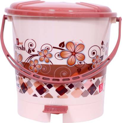 Yati Gallerie DREAMZ Plastic Printed Pedal Bin Dustbin, Capacity - 5 Ltr Plastic Dustbin