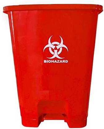 Jetflon Pedal Dustbin/Large Size Trash Can/Garbage Waste Bin with Lid for Home 25 Liters Plastic Dustbin
