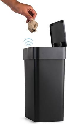 InstaCuppa Automatic Touchless Motion Dustbin 9L | IPX5 Waterproof, Perfect for Busy Moms | Plastic Dustbin