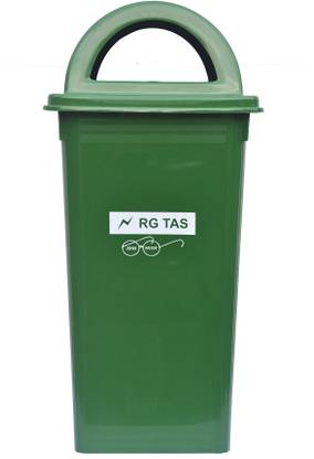 Rgtas GREEN 100 LITER Plastic Dustbin