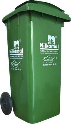 Nillkamal 120 Plastic Dustbin