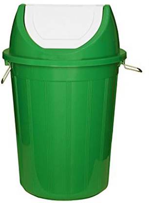 KUBER INDUSTRIES Plastic Large Size Dustbin/Garbage Bin (Green) CTKTC1632 Plastic Dustbin
