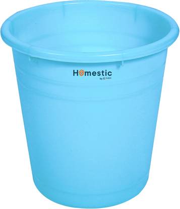 HOMESTIC by Kuber Industries Portable Garbage Basket & Round Trash Can for Home,7 Ltr.(Sky Blue) Plastic Dustbin