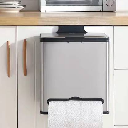 The Better Home Automatic Smart Sensor Dustbin For Kitchen | Dustbin For Bathroom Stainless Steel Dustbin