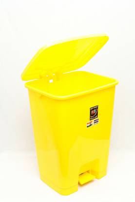 KKR INDUSTRIES RECTANGULAR PLASTIC PEDAL BIN 30 LITRES Plastic Dustbin