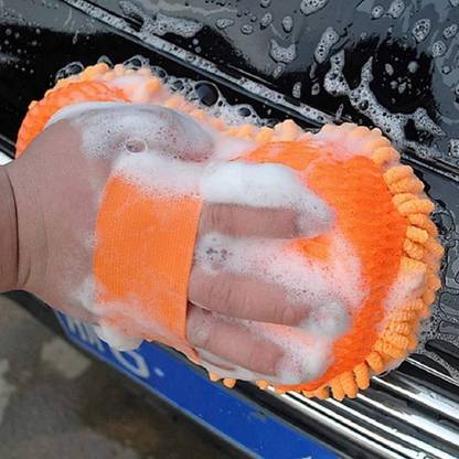 HM EVOTEK Microfiber Car Bike Kitchen Platform Tiles Animals Vehicle Types Cleaning B-74 Wet and Dry Glove