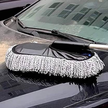Krunal Enterprise Car Cleaning Accessories Micro Fiber Cloth for Car Cleaning Car Duster Wet and Dry Duster