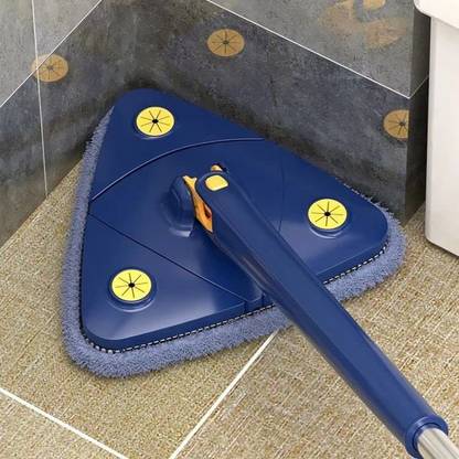 Scoovi Extensible Long Handle Floor Window Car Ceiling Cleaning Mop Wet & Dry Mop