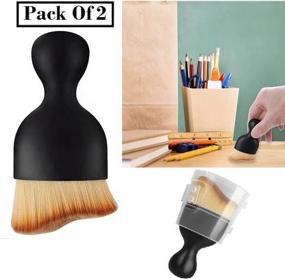 FlyTouch Car Interior Detailing Cleaning Soft Brush Scratch Free Cleaning Plastic Case Bt Dry Duster