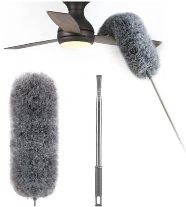Signy Microfiber Duster with 9 Feet Extendable Rod Dust Cleaner | Ceiling Fan | Home Wet and Dry Duster