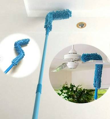 QinPin Foldable Extendable Multipurpose Long Microfiber Duster for Fan Home Car Clean Wet and Dry Duster