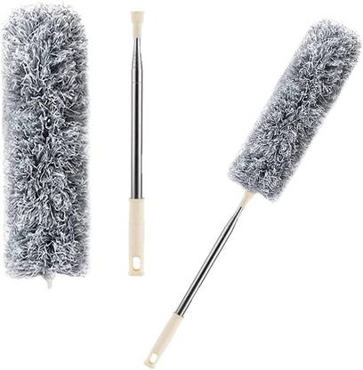 Glovasilk Extendable Microfibre Mop for Wall & Roof Cleaning – Adjustable Wet & Dry Broom Microfibre Wet and Dry Brush