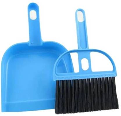 OPULENTSD Mini Dustpan with Brush Broom for Multipurpose Cleaning Plastic Dustpan