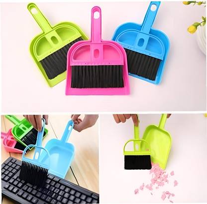 Dreamlandzone Dustpan Supdi with Brush Broom Set for Multipurpose Plastic Dustpan