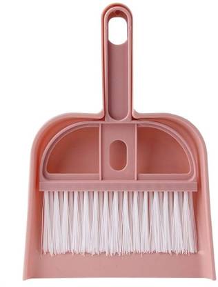IndusBay Small Home Desktop Laptop Cleaning Desk Cleaning Trash Shovel Mini Brooms Plastic Dustpan