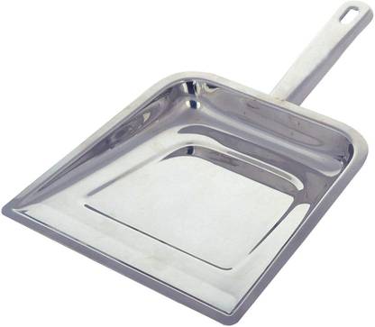 LSARI Stainless Steel Dustpan, Supdi Stainless Steel Dustpan