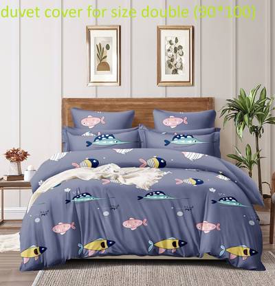 YUTERA Double Cotton Duvet Cover