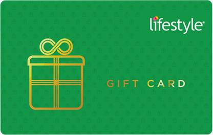 Lifestyle E-Gift Card Stores Digital Gift Card