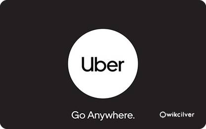 Uber Digital Gift Card