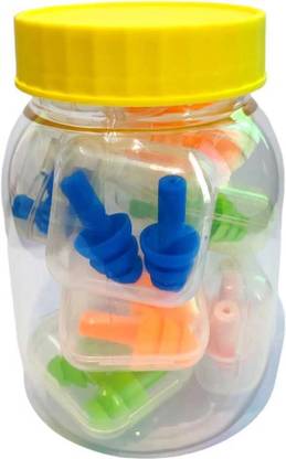 ZIRAK 7 Pairs Premium EarPlugs With Storage Box Reusable Waterproof Swimming Sleeping Ear Plug