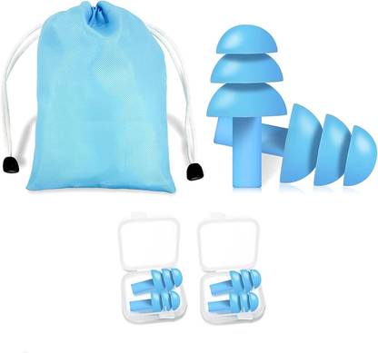 Aprime Adda Earplugs Waterproof Reusable Sound Blocking Earplugs for Concert,Swimming,Study Ear Plug