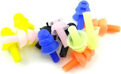 Silicon Earplugs Tree shape 6 Pair Earplug For Studying, swimming, Meditation, Live Concert Ear Plug