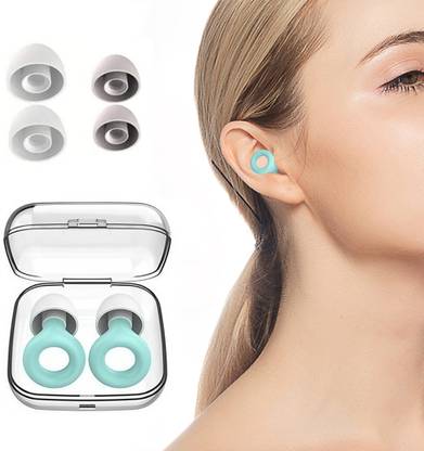Kidoca Noise Cancelling Soundproof Ear Plugs for Studying Sleep Travel Flight Snoring Ear Plug