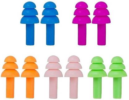 Miss Hot 5 Pairs Silicone Gel Noise Ear Plug