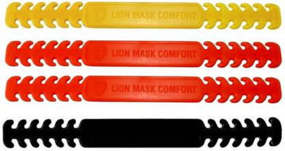 design wise Pack of 4 Pcs Anti-Tightening Ear Saver/Strap Extender for Face Mask-S# STN-27 Ear Plug