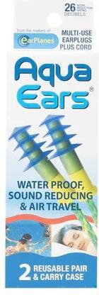 aquaears AEars Cord 2Pair Ear Plug