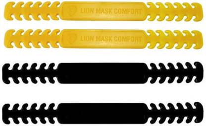 design wise Pack of 4 Pcs Anti-Tightening Ear Saver/Strap Extender for Face Mask-S# STN-31 Ear Plug