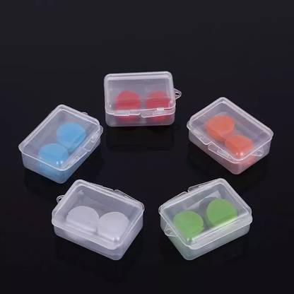 Silicon Earplugs 5 Pair Silicone Moldable Putty For Swimming, Studying,Meditation Ear Plug